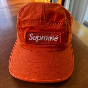 Orange Supreme Military Camp Cap (FW20)